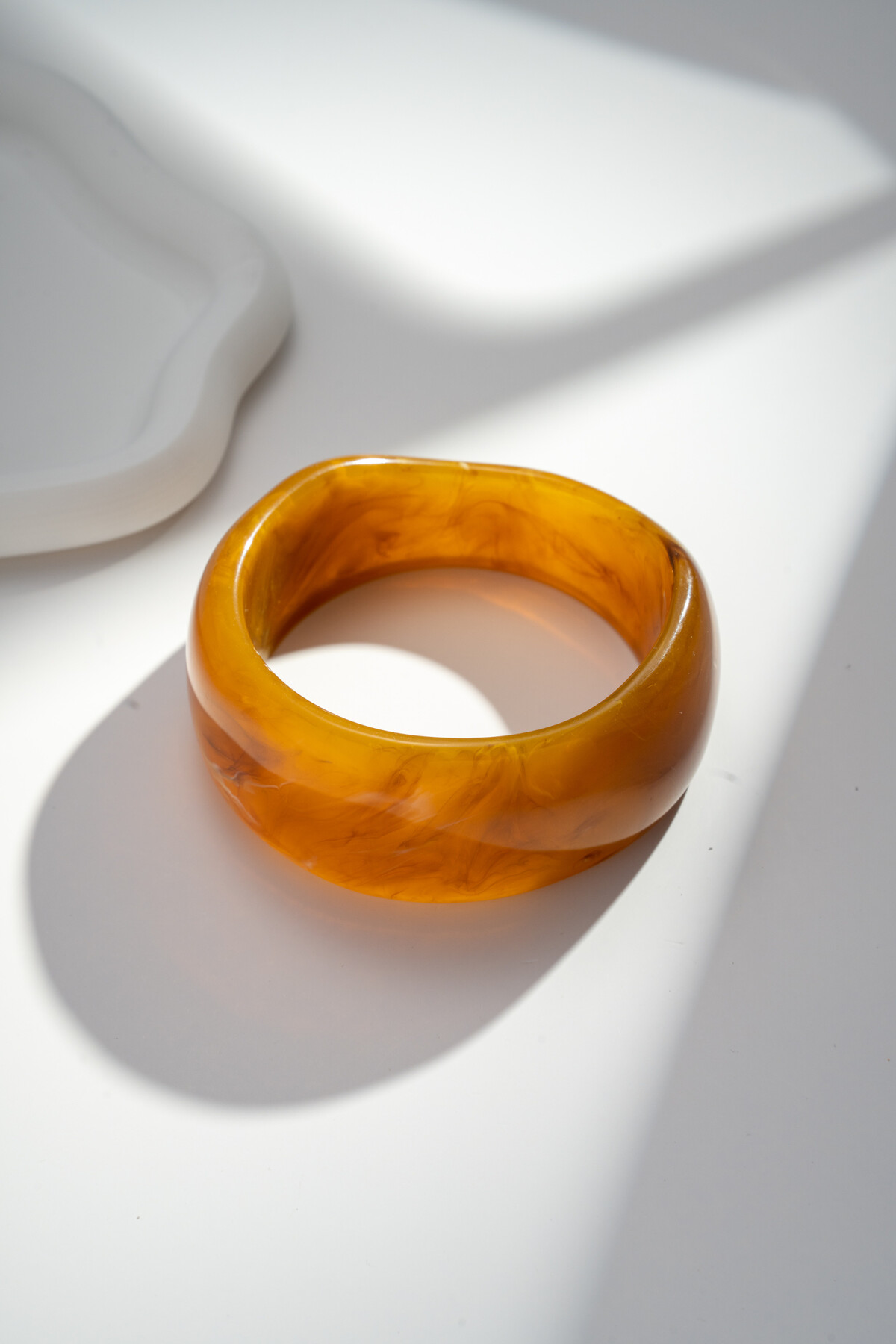 Bangle resin terracotta