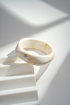 Bangle resin ecru