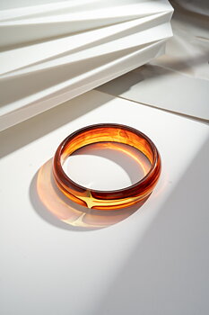 Bangle resin brown