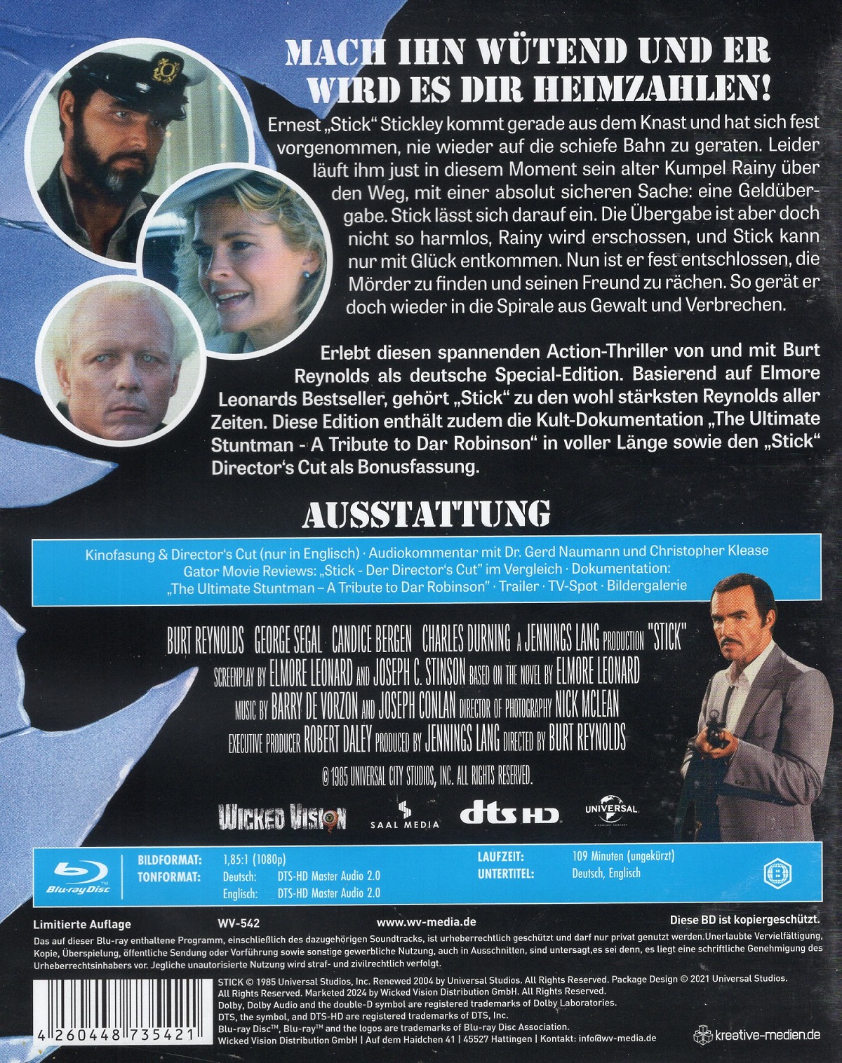 Stick (ej svensk text) (Blu-ray) - 2