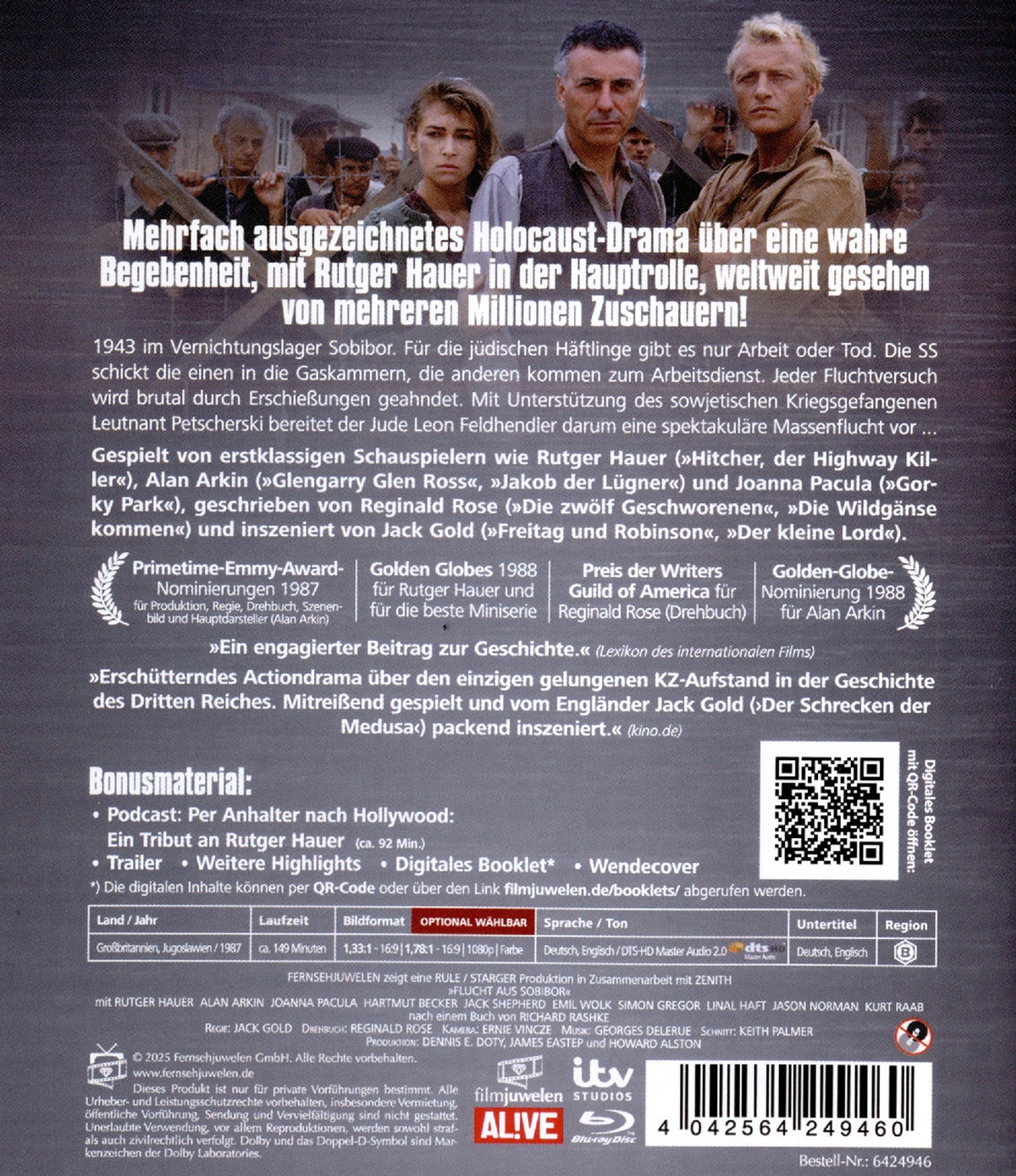 Escape From Sobibor (ej svensk text) (Blu-ray) - 2