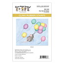 Spellbinders House Mouse Cling Rubber Stamps - Up, Up and Away
