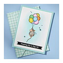 Spellbinders House Mouse Cling Rubber Stamps - Up, Up and Away