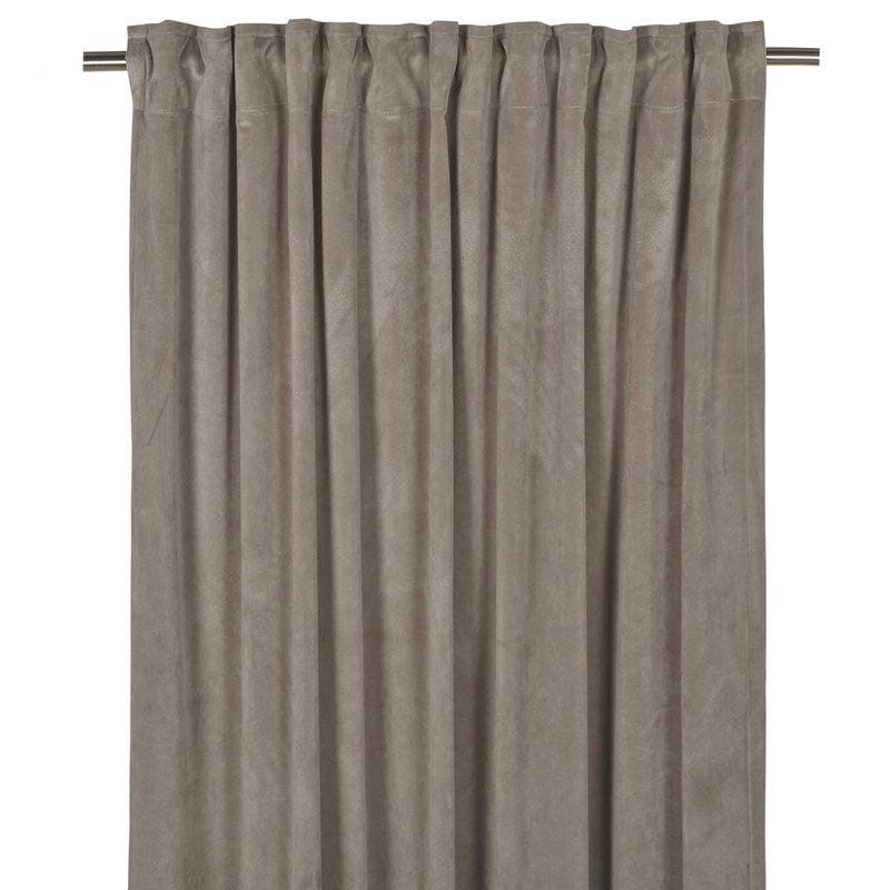 2-pack sammetsgardin-Lin