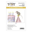 Spellbinders House Mouse Cling Rubber Stamps - Top Notch Birthday