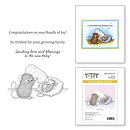 Spellbinders House Mouse Cling Rubber Stamps - Bundle of Joy