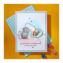 Spellbinders House Mouse Cling Rubber Stamps - Bundle of Joy