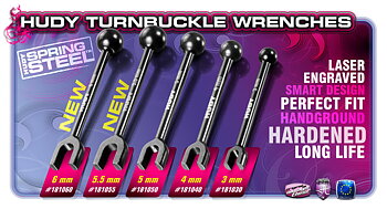 Hudy 181060 Spring Steel Turnbuckle Wrench 6mm