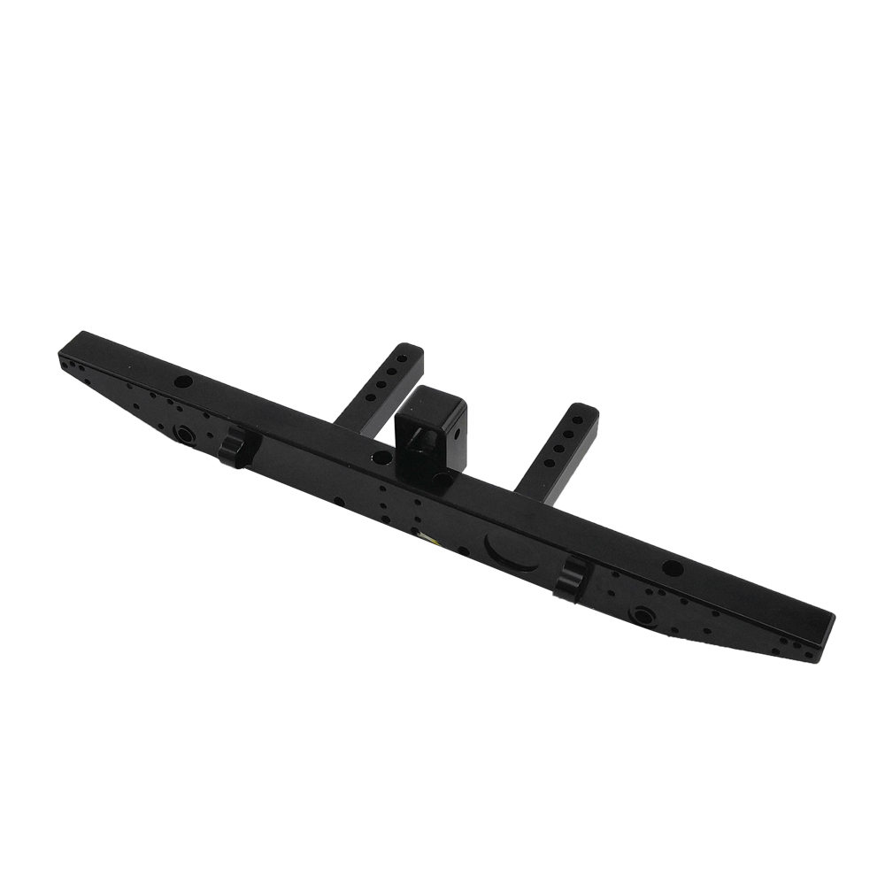 Hobby Details DTUP02025 Aluminum Rear Bumper Set -Black for (TRX-4)