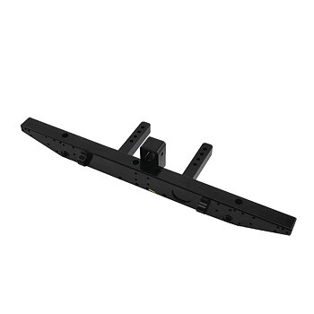 Hobby Details DTUP02025 Aluminum Rear Bumper Set -Black for (TRX-4)