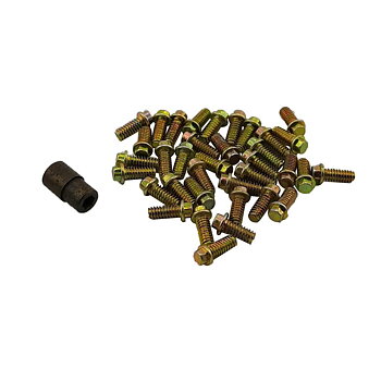Hobby Details DTCW01002X Scale Wheel Nuts Crawler Dustcap Screws + simple nut tool M2x5