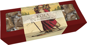 Kola i pappask - Tomte, Pepparkaka