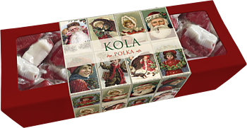 Kola i pappask - Julkollage, Polka