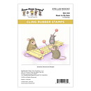 Spellbinders House Mouse Cling Rubber Stamps - Music to My Ears