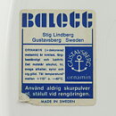 スティグ・リンドベリ  Balettシリーズ  プラスチックのプレート  3枚  17cm 1967年 (1)