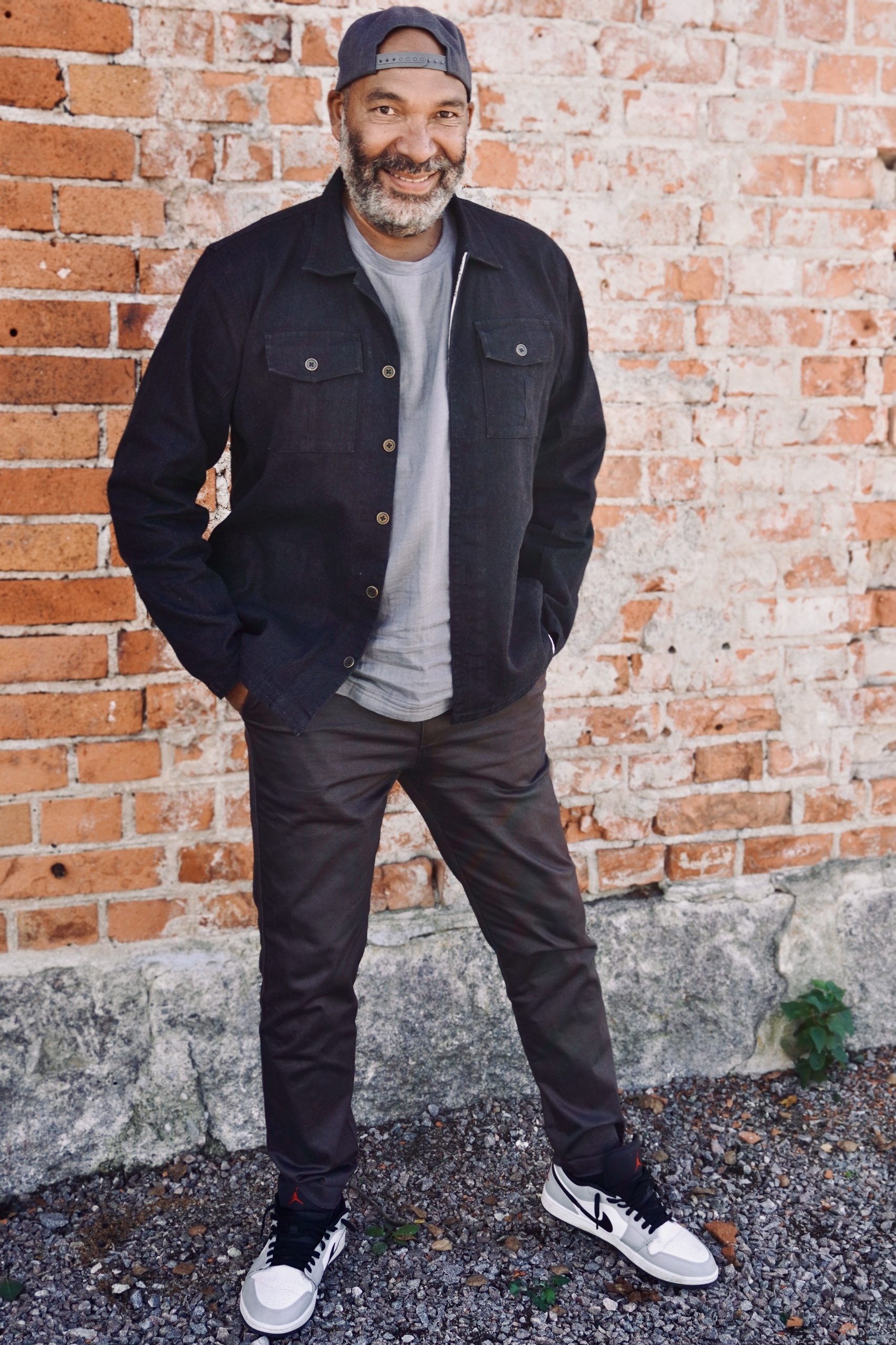 ILKER DENIM JACKET CHARCOAL  - 3