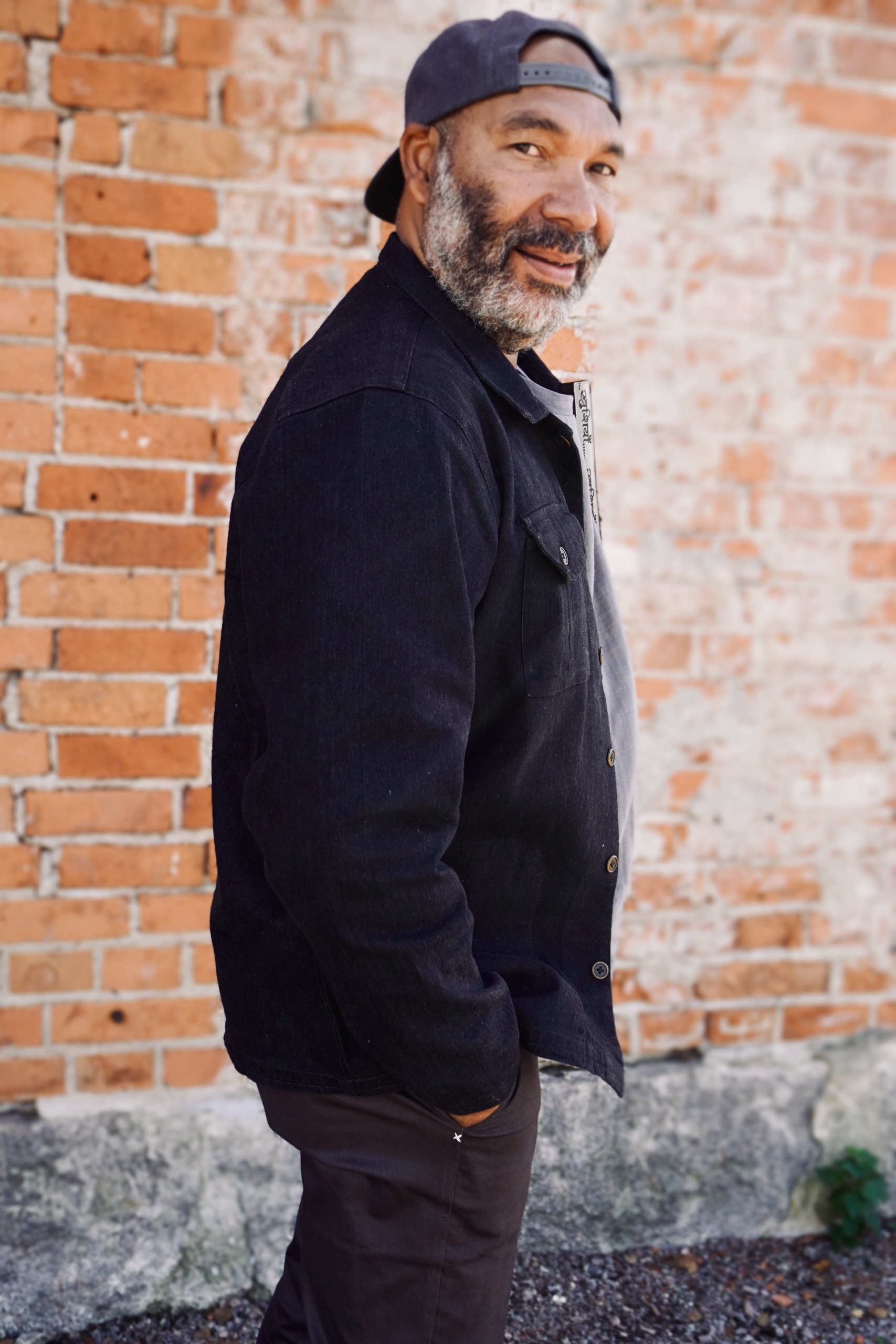 ILKER DENIM JACKET CHARCOAL 