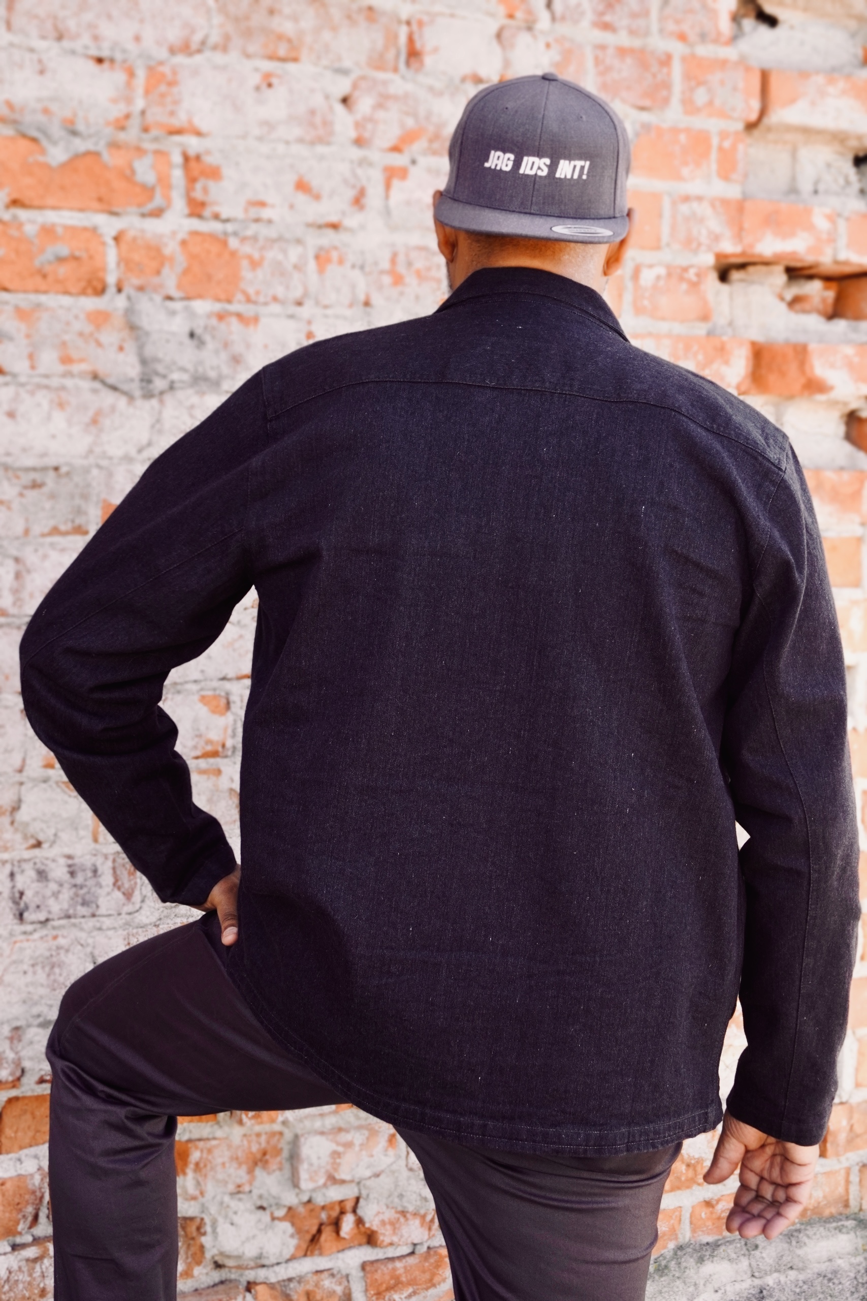 ILKER DENIM JACKET CHARCOAL  - 5