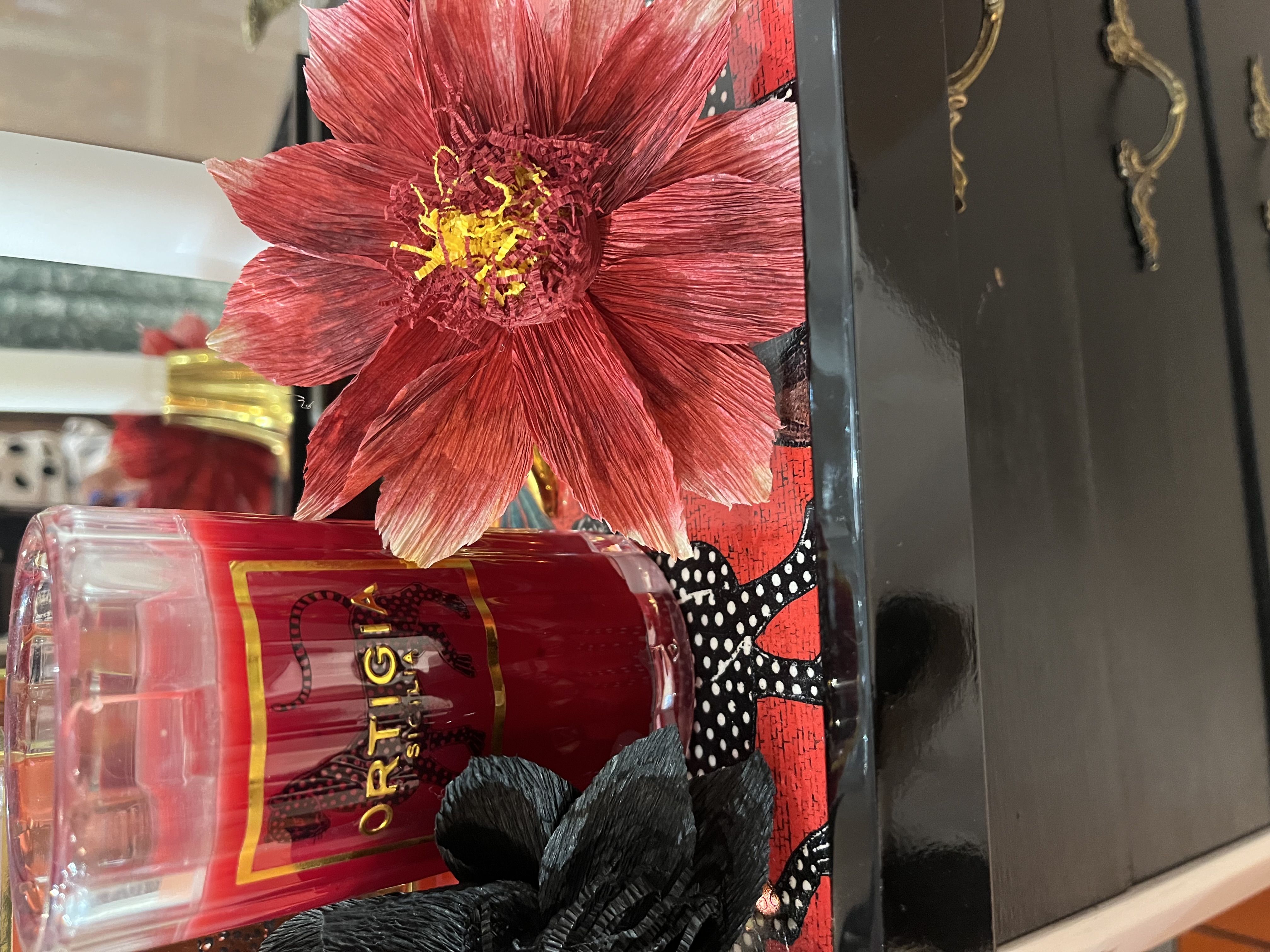 Chanel-kväll (föredrag + workshop i pappersflora) hos A Piece Lux 14/10 - 5