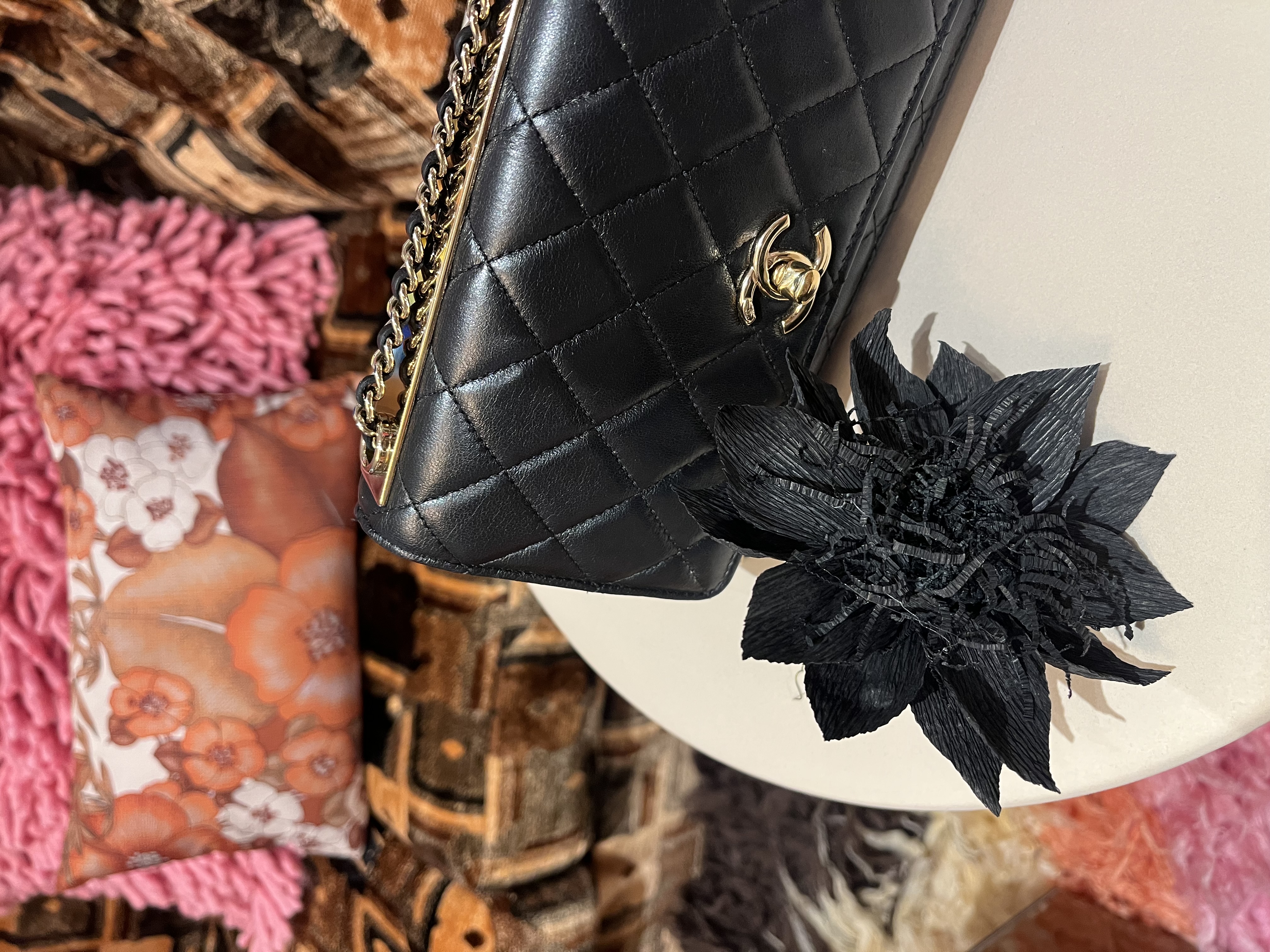 Chanel-kväll (föredrag + workshop i pappersflora) hos A Piece Lux 14/10 - 4
