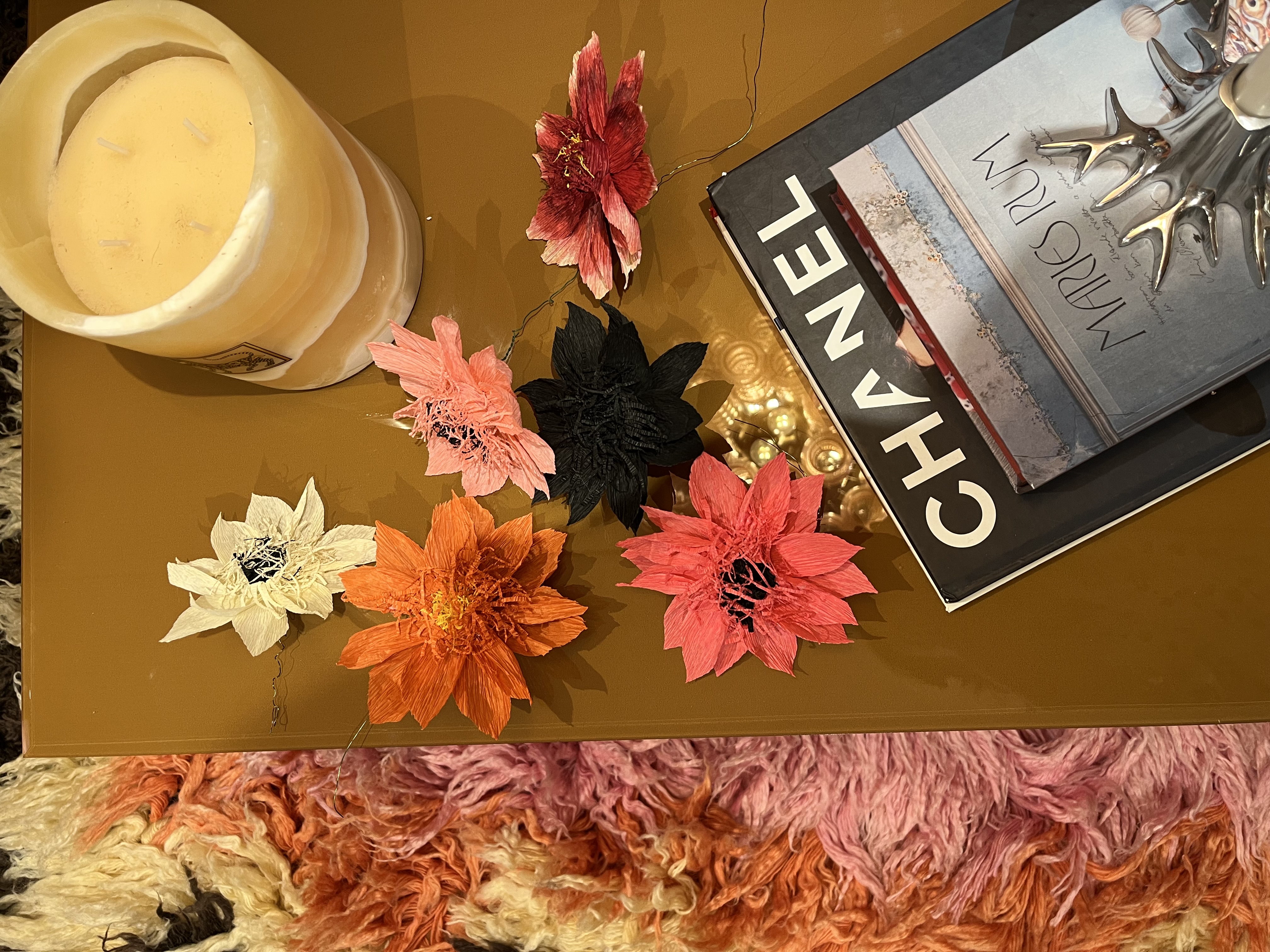 Chanel-kväll (föredrag + workshop i pappersflora) hos A Piece Lux 14/10 - 2