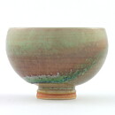  Berndt Friberg (1968) Unique Oxblood and Celadon Bowl 4,5 cm