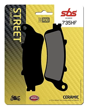 SBS bromsbelägg  - 735HF-
