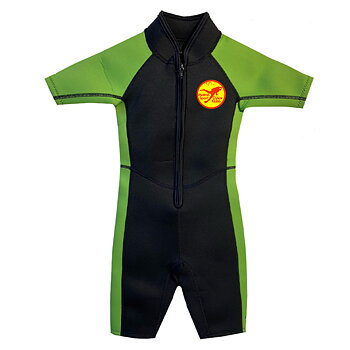 Neoprenanzug für Kinder Barracuda Kid Lime