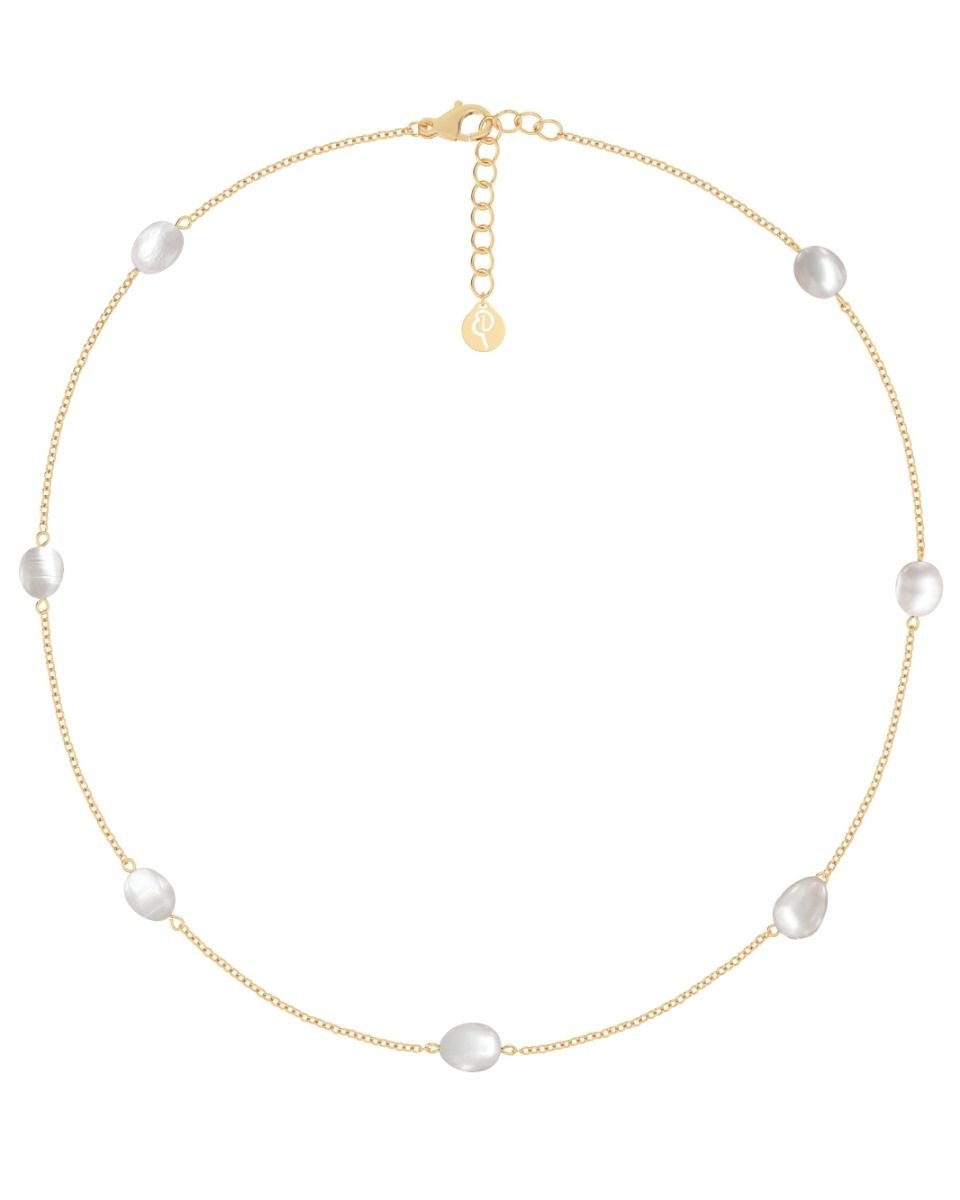 Perla Necklace Multi Gold - Edblad