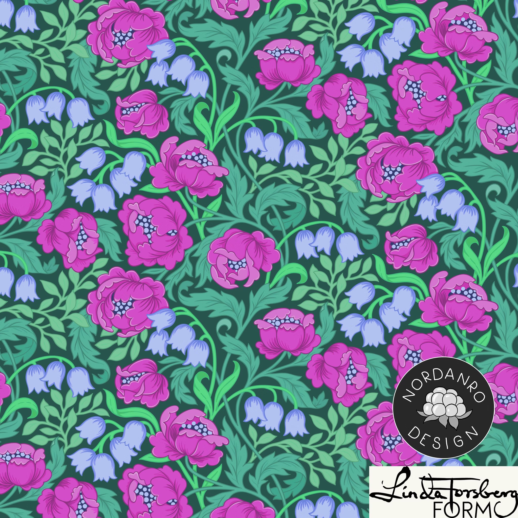 Rosie forest klänning - Egen design