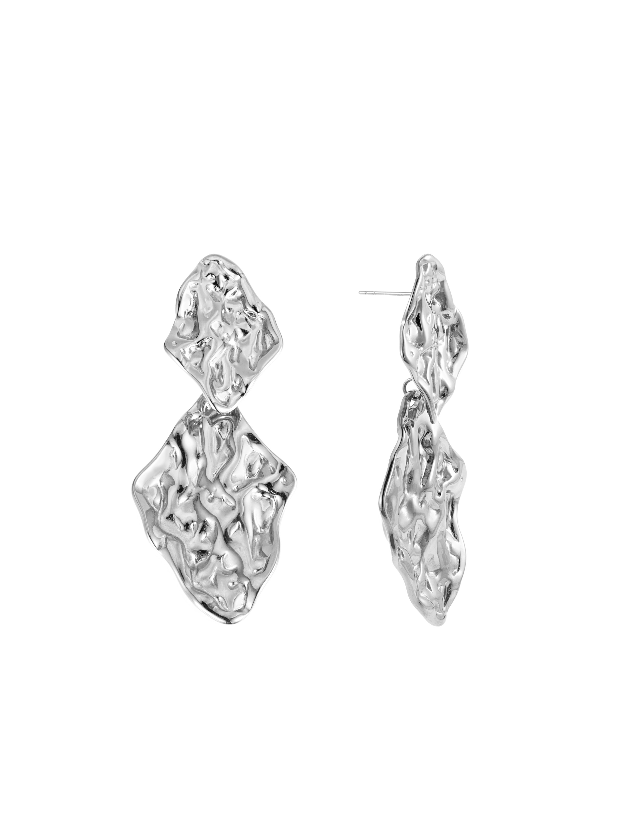 Como Large Earring Steel - By Jolima