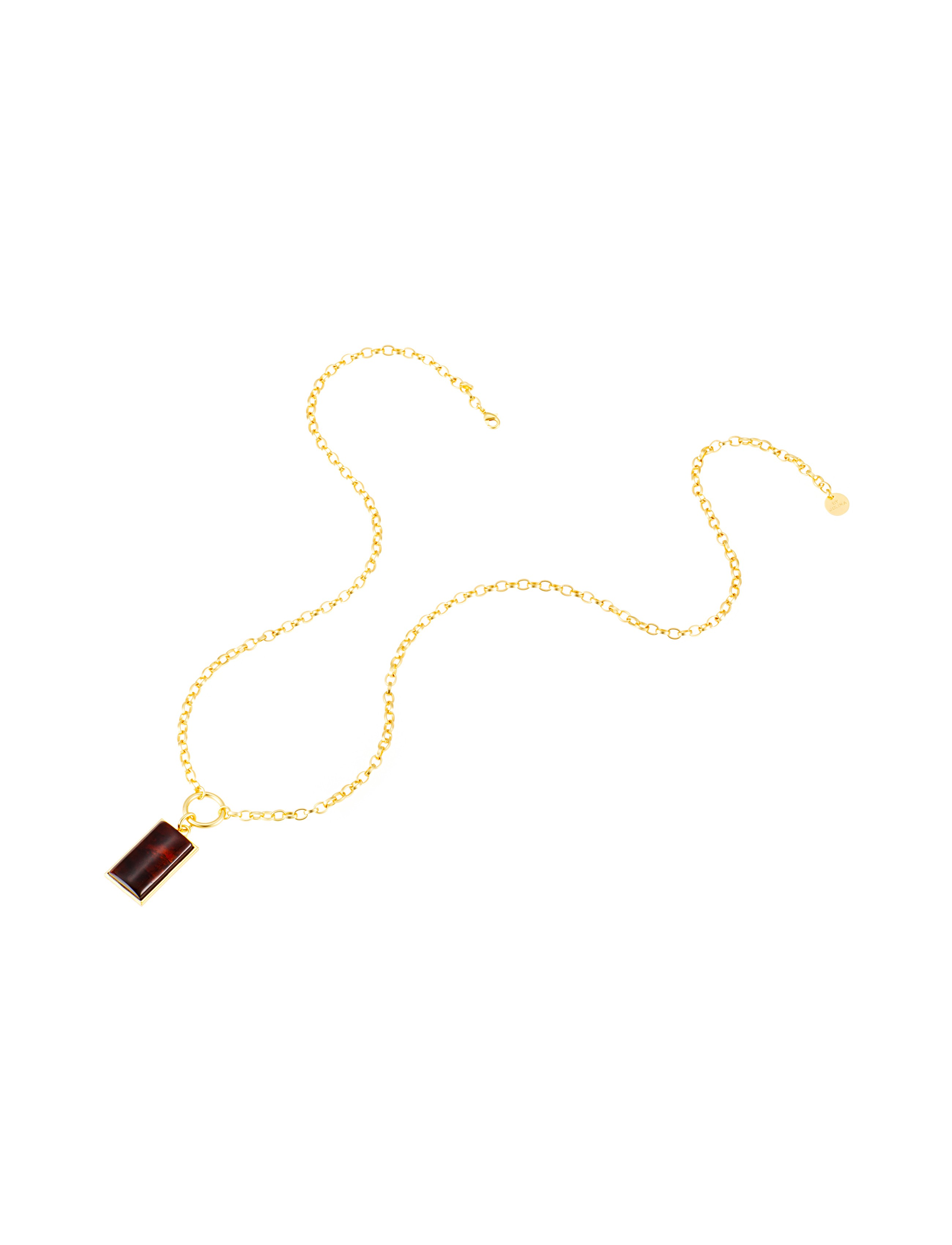 Como Necklace - Brown Gold - By Jolima - 3