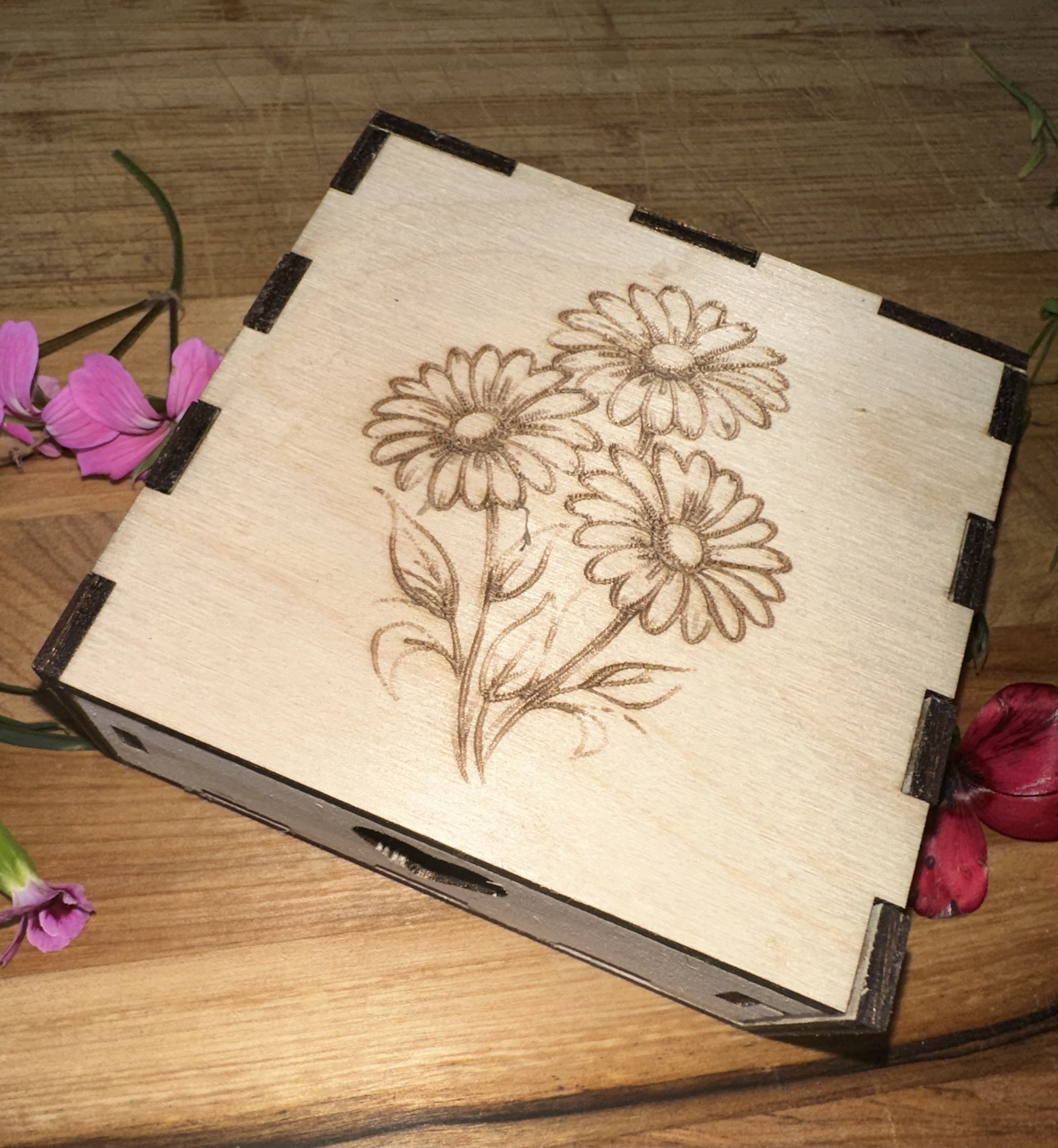 Smyckesbox ”blommor” - 5