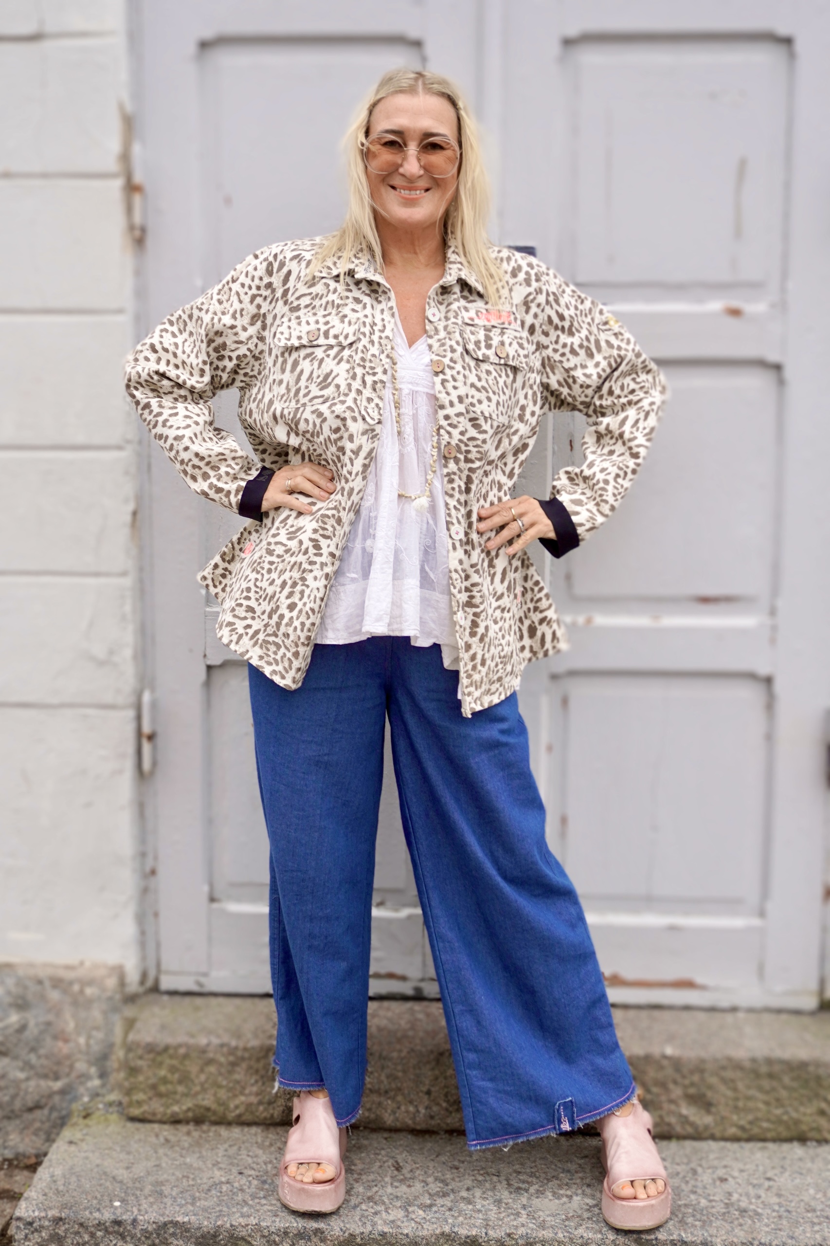 SOUL SHORT CANVAS JACKET COCO LEO MALIBU  - 3