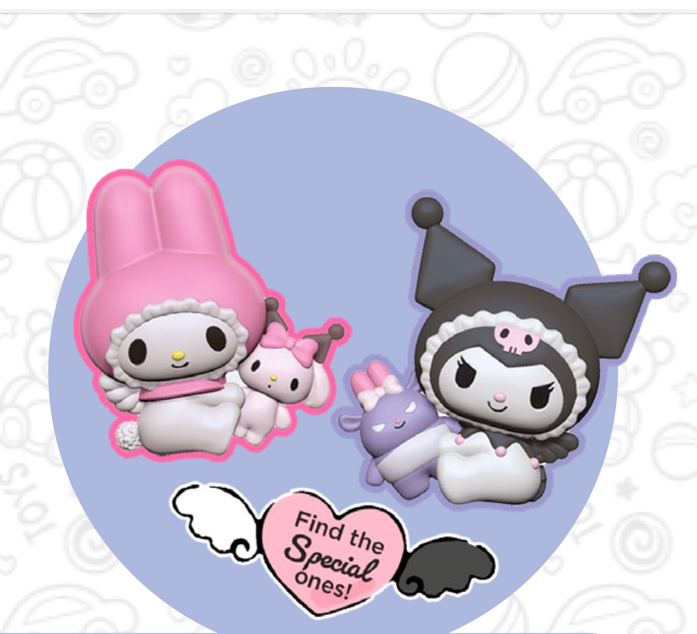 My Melody & Kuromi Capsule Surprice - 8