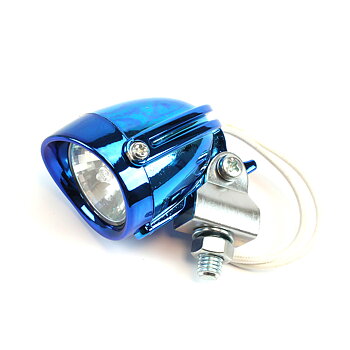 Halogenlampe 12V blau, Universal, Durchmesser 40 mm