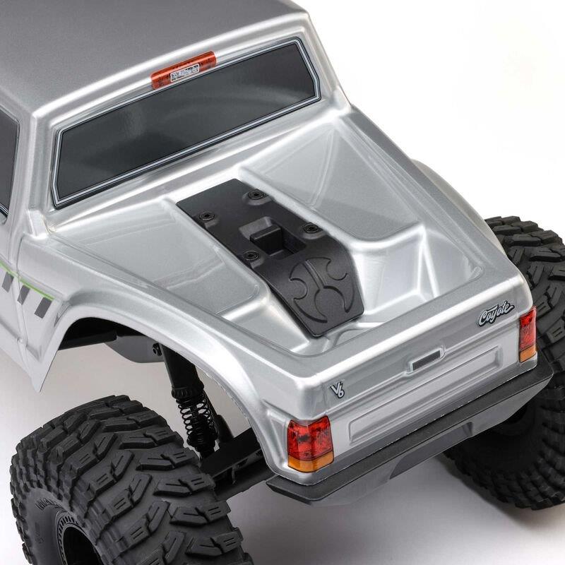AXIAL 1/10 SCX10 III Coyote 4X4 RTR Brushed Rock Crawler, Silver - 16