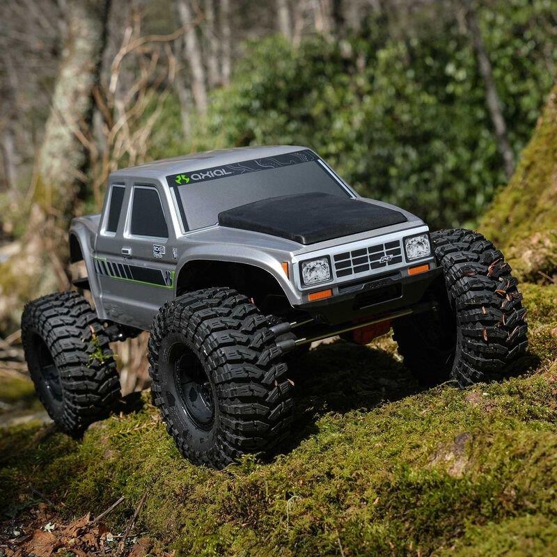 AXIAL 1/10 SCX10 III Coyote 4X4 RTR Brushed Rock Crawler, Silver - 8
