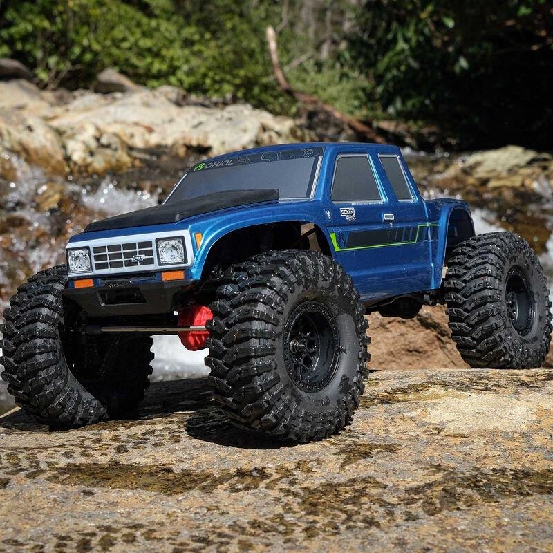 AXIAL 1/10 SCX10 III Coyote 4X4 RTR Brushed Rock Crawler, Blue - 6