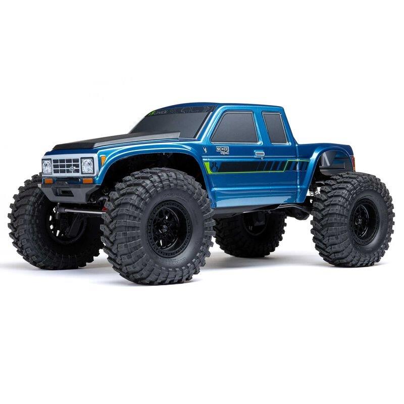 AXIAL 1/10 SCX10 III Coyote 4X4 RTR Brushed Rock Crawler, Blue - 10