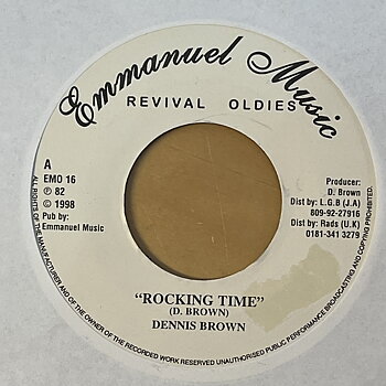 Dennis Brown – Rocking Time/Caress Me Girl