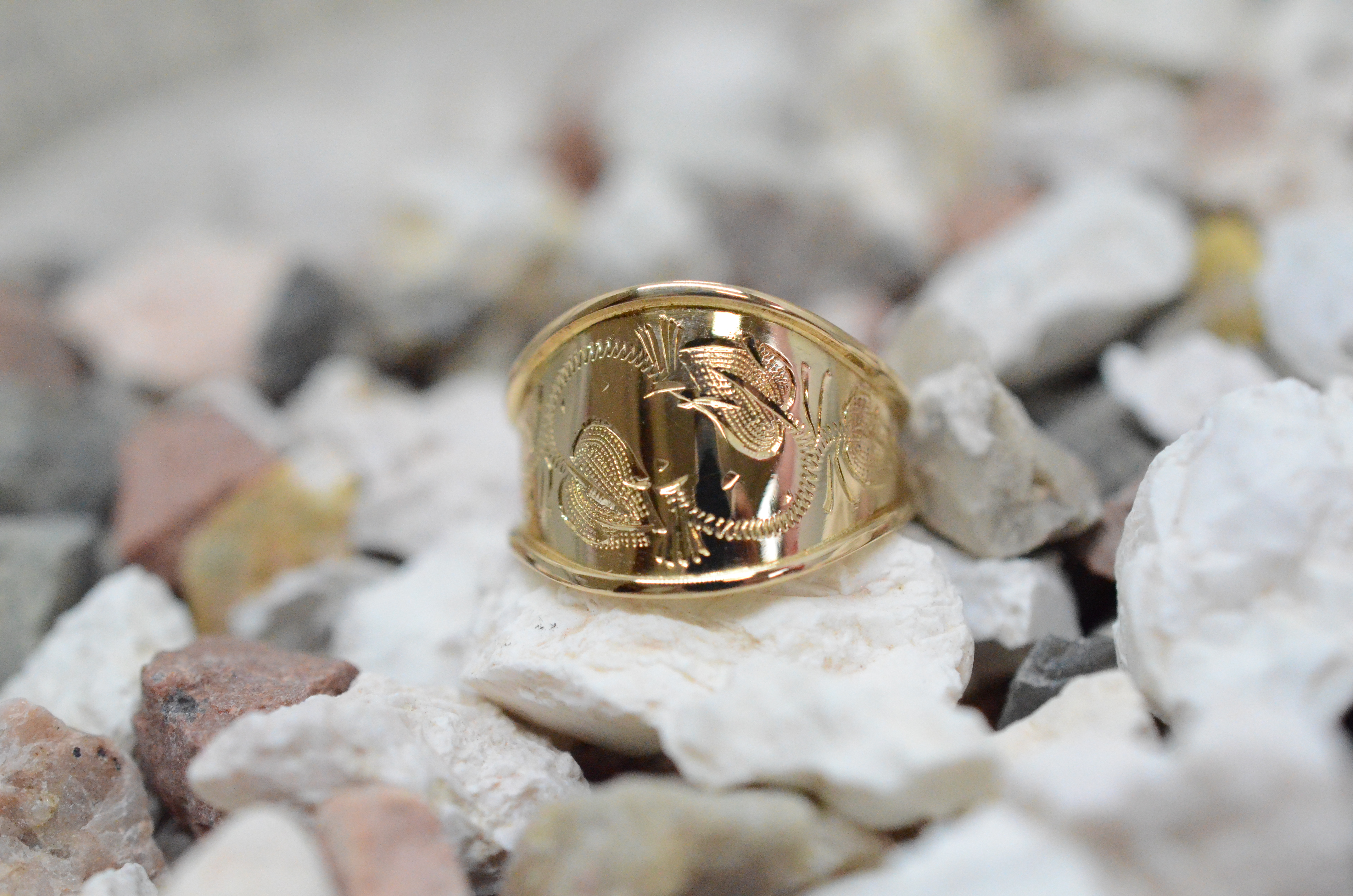 Vintage "Gotland Ring" 18k