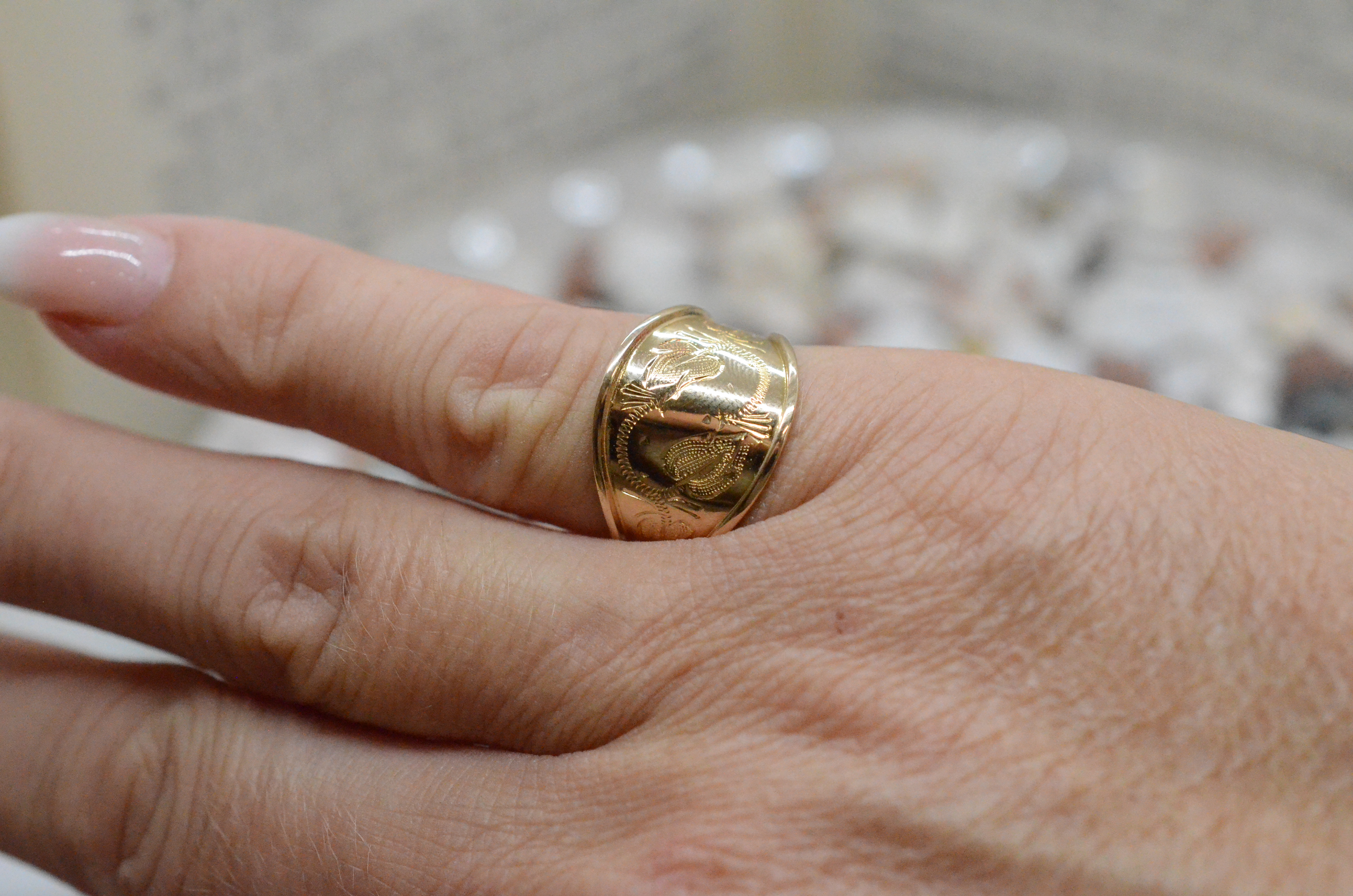 Vintage "Gotland Ring" 18k - 3