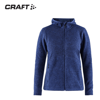 Hupullinen takki Craft Noble Naisten Navy