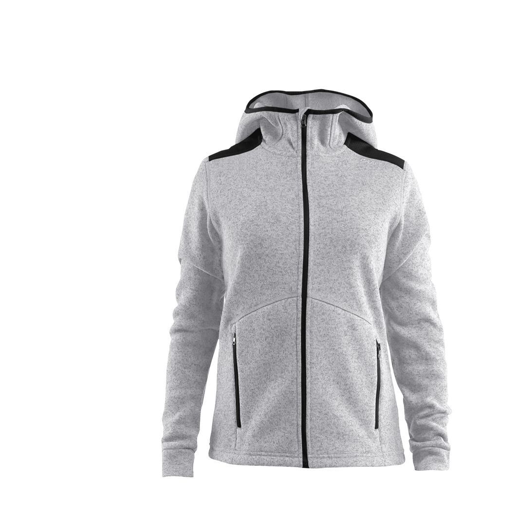 Hupullinen takki Craft Noble Naisten harmaa - 2