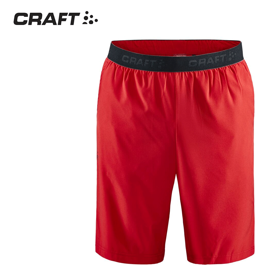 Shorts Craft Relaxed Röd