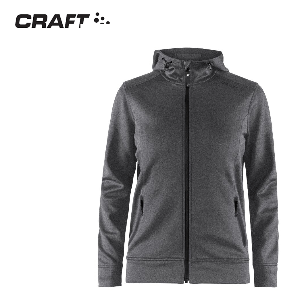 Hupullinen takki Craft Noble Lady Grey