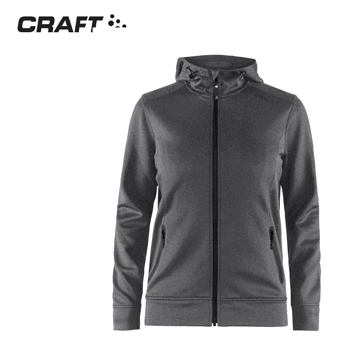 Hupullinen takki Craft Noble Lady Grey