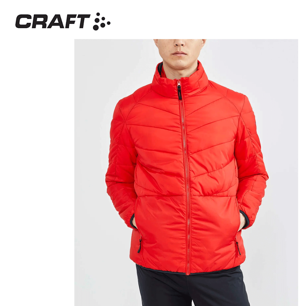 Vinterjacka Craft Street Insulation Röd - 3