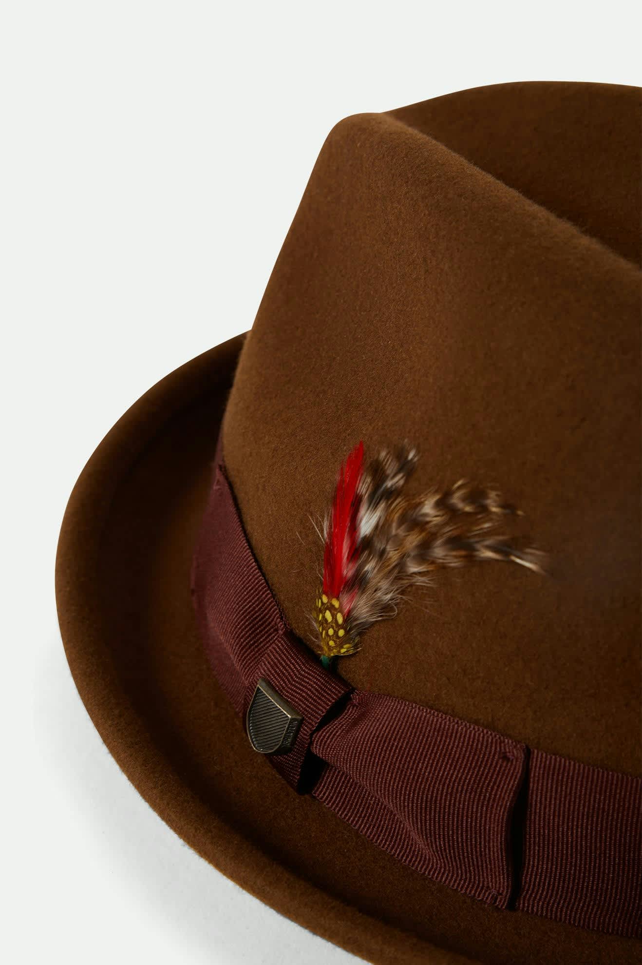 Brixton Gain fedora cooffee  - 3